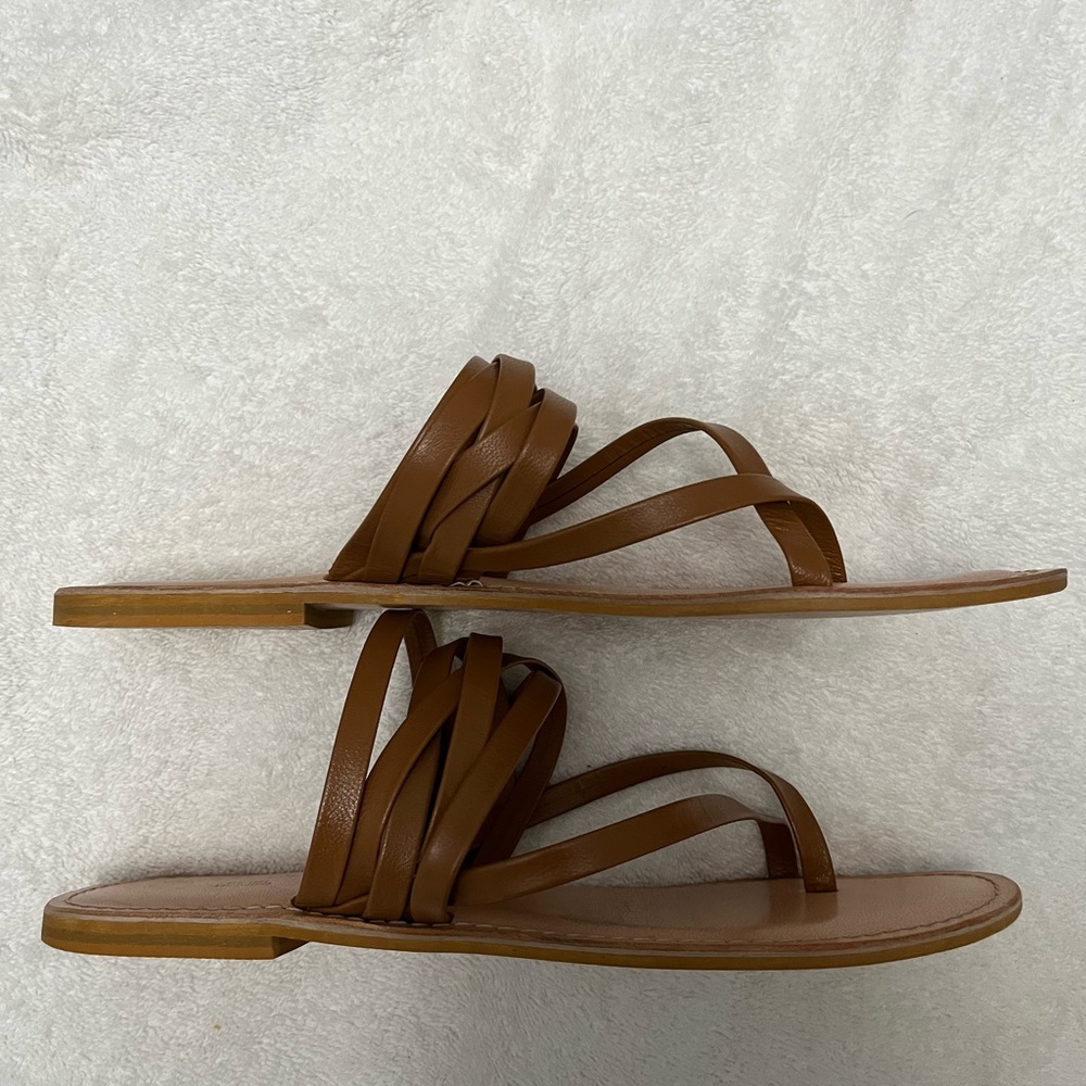 Seychelles Brown Strappy Sandals - Picture 4 of 4